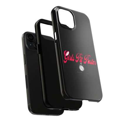 Girls Pit Faster Stopwatch — iPhone Tough Case