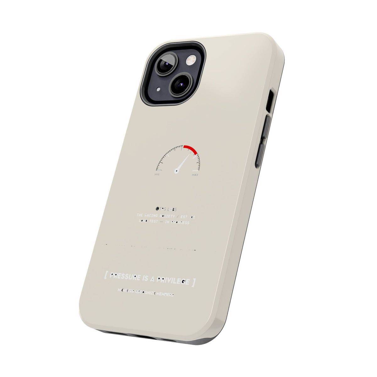 Pressure Is A Privilege — iPhone Tough Case