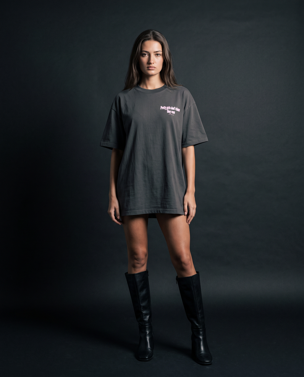 Pretty Girls Don't Chase They Race — front fit
