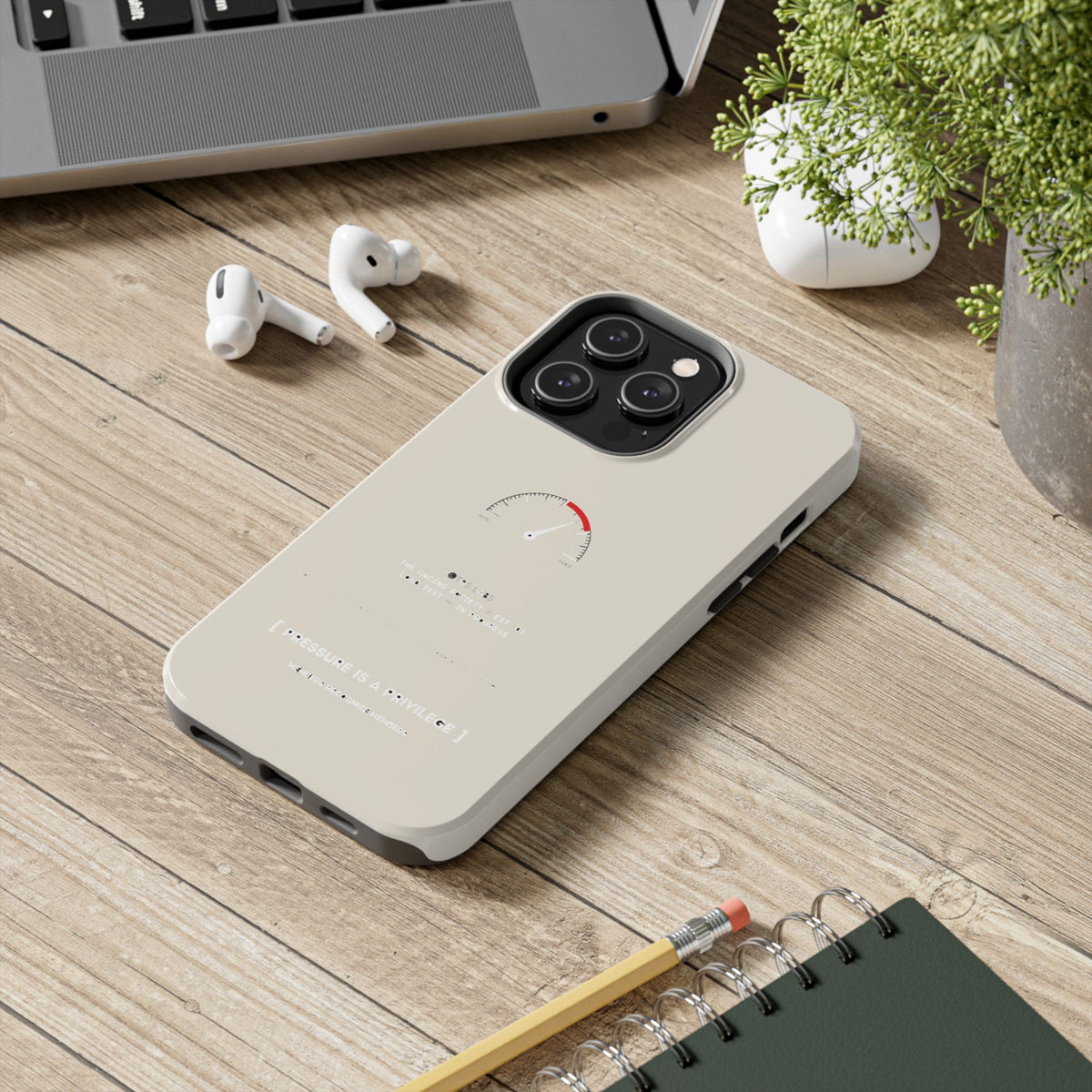 Pressure Is A Privilege — iPhone Tough Case
