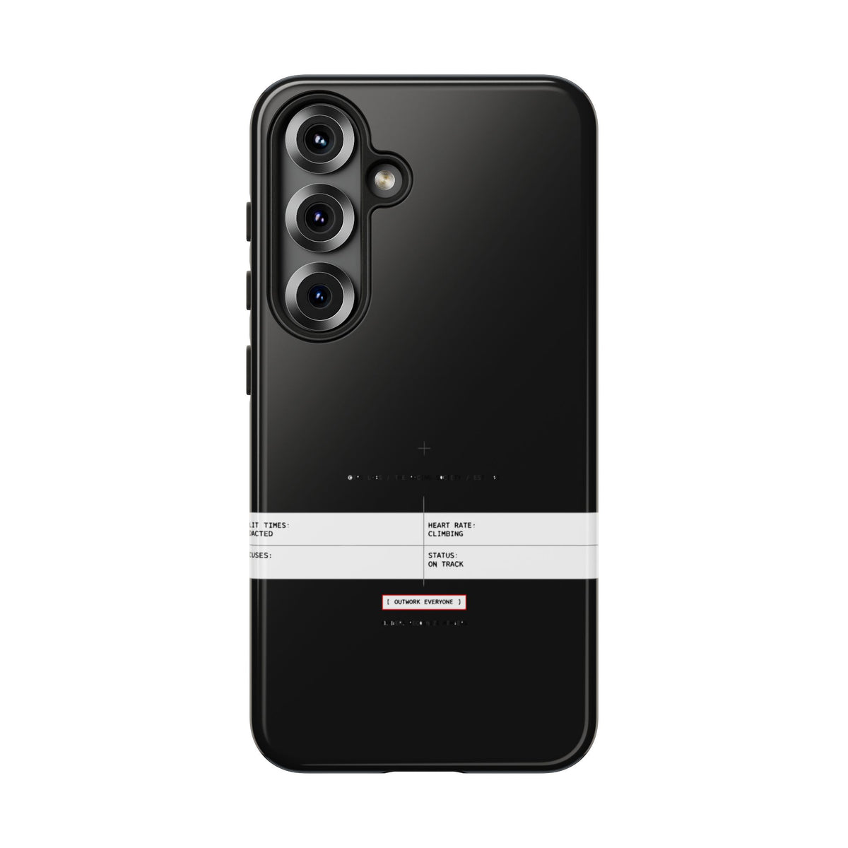 Split Times Redacted — Samsung Galaxy Tough Case