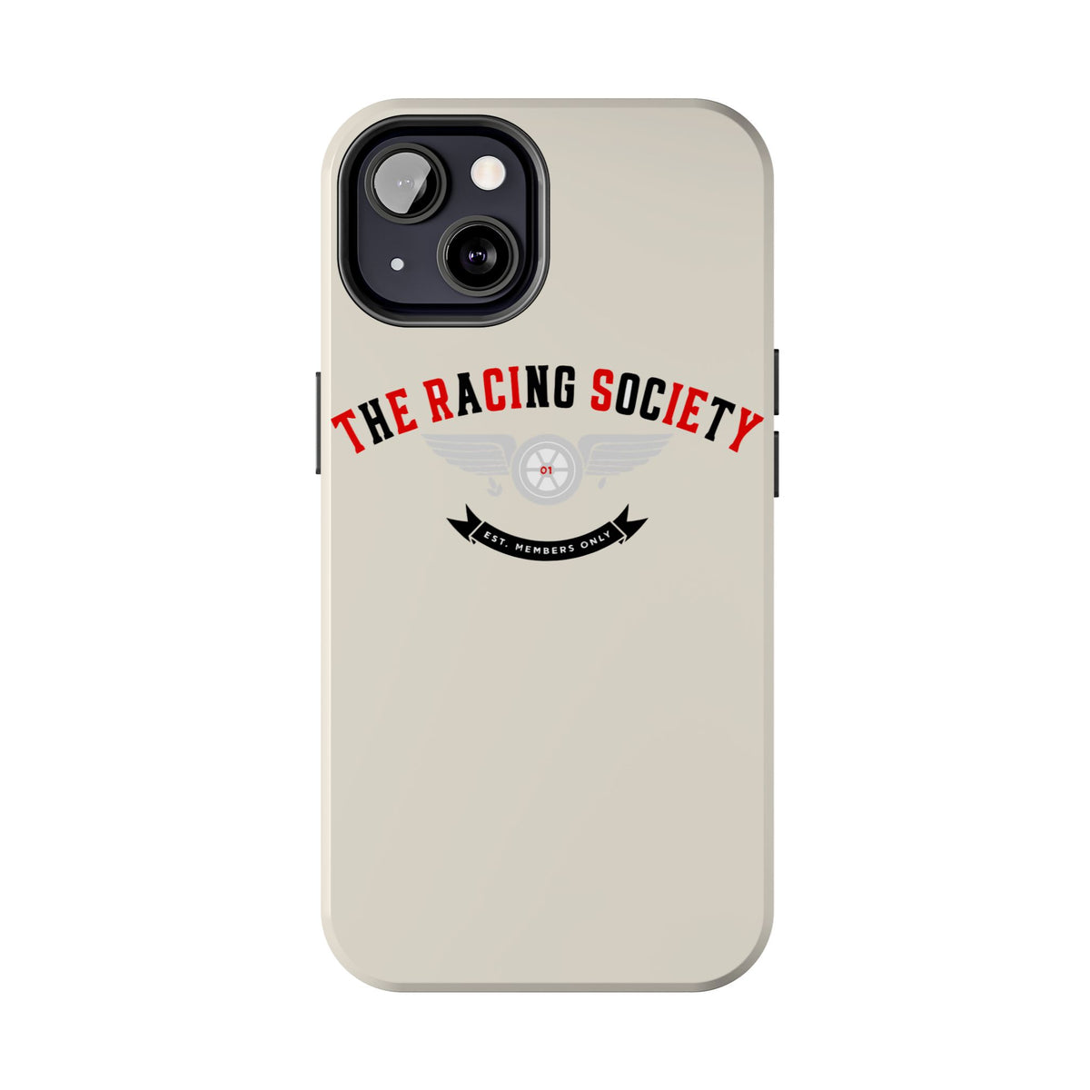 Racing Society Crest — iPhone Tough Case