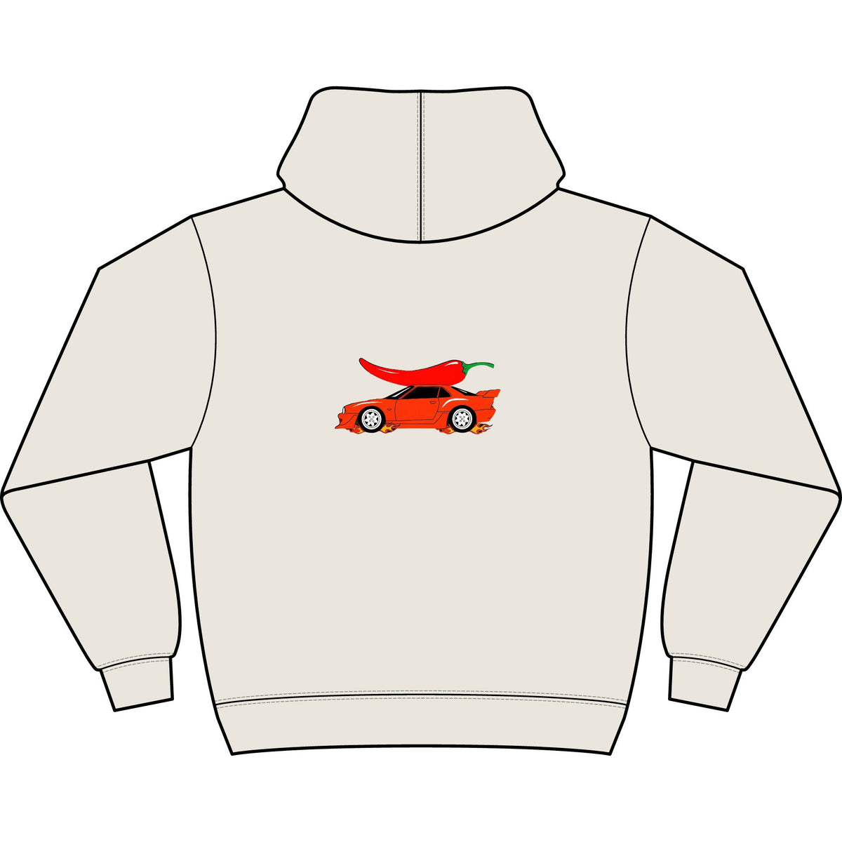 Too Hot To Handle — Box Hoodie