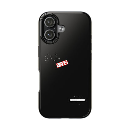 Fear Doesn't Pay Rent — iPhone Tough Case