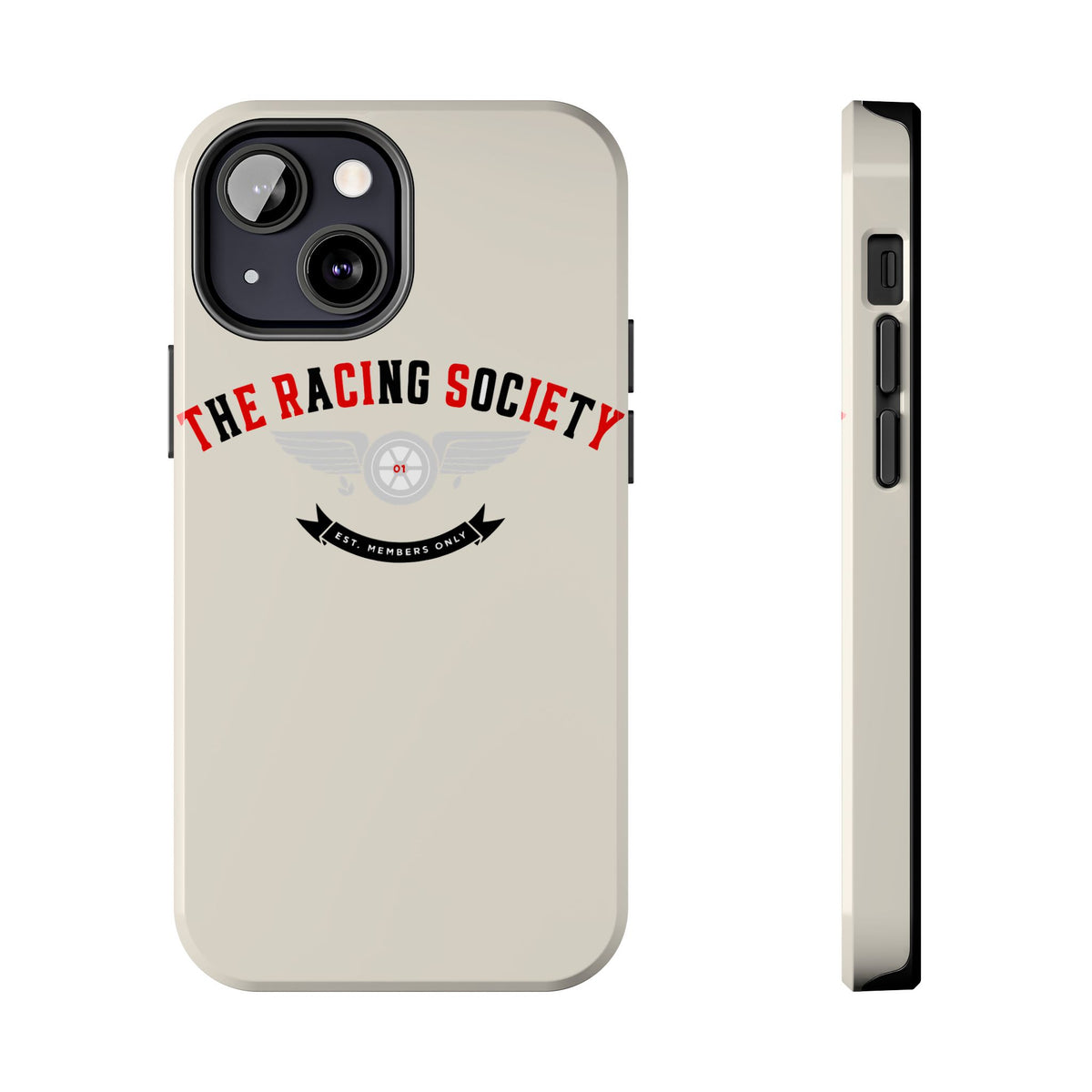 Racing Society Crest — iPhone Tough Case