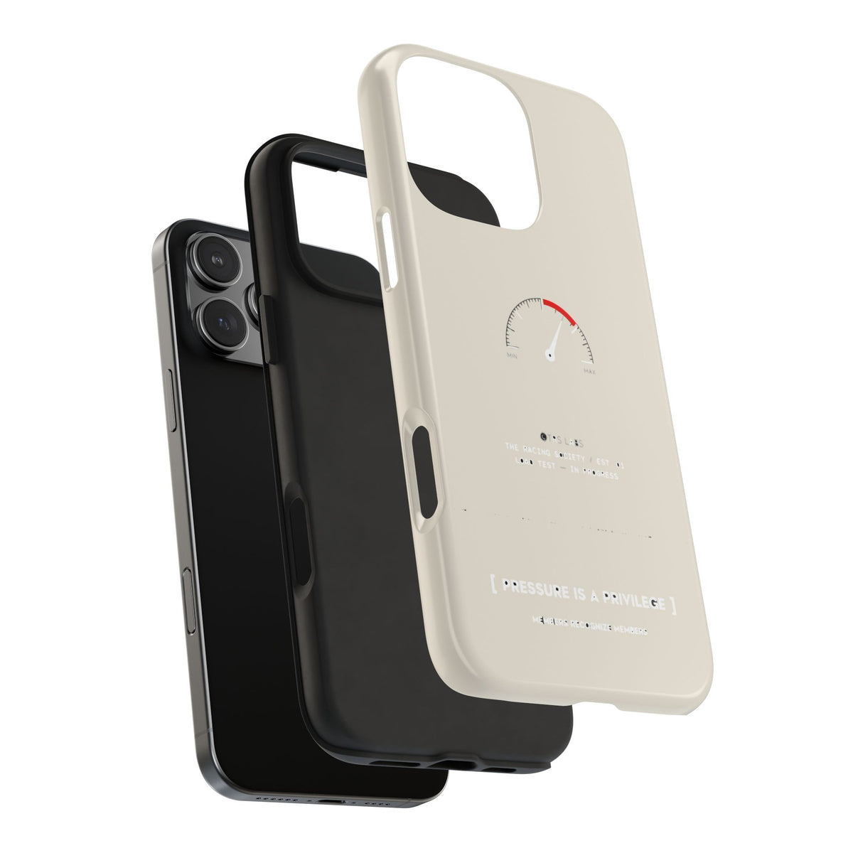 Pressure Is A Privilege — iPhone Tough Case