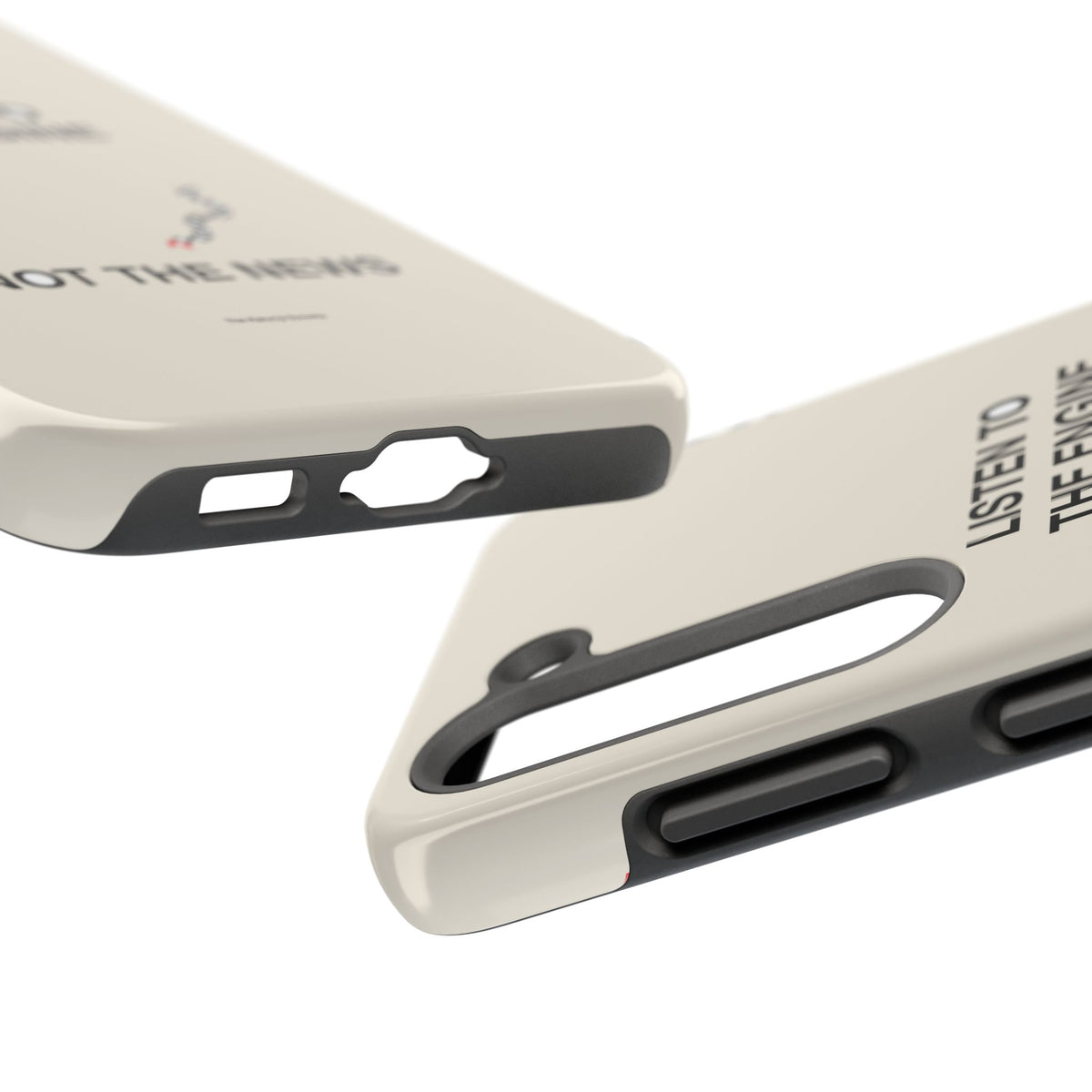 Listen To The Engine, Not The News — iPhone Tough Case
