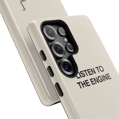Listen To The Engine, Not The News — Samsung Galaxy Tough Case