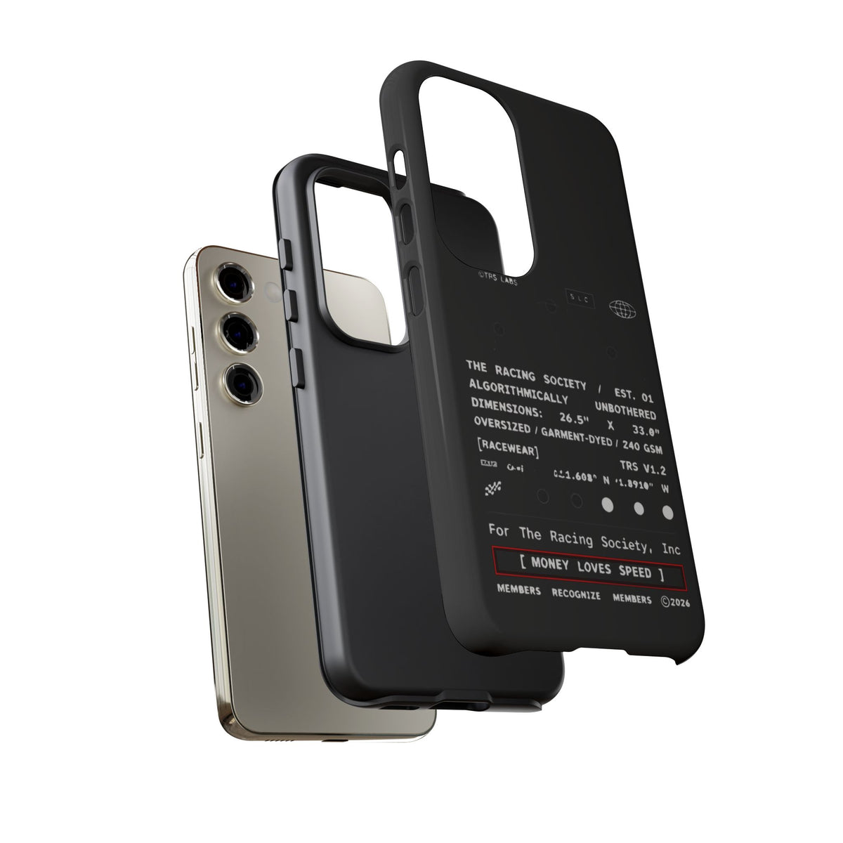 Money Loves Speed Spec — Samsung Galaxy Tough Case