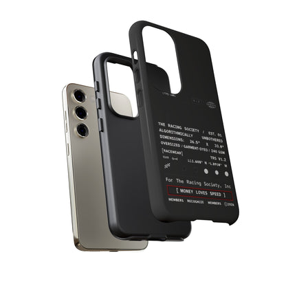 Money Loves Speed Spec — Samsung Galaxy Tough Case