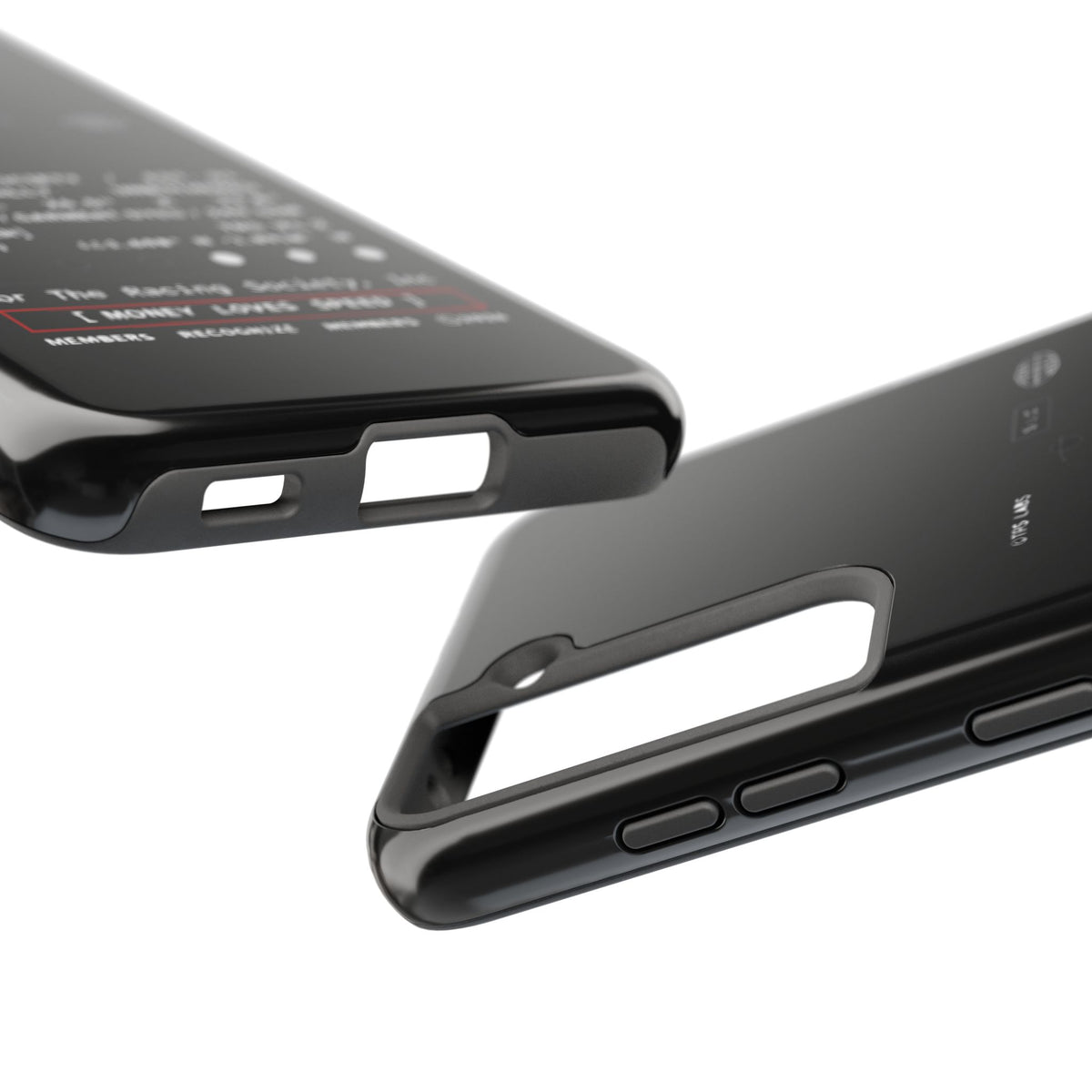 Money Loves Speed Spec — iPhone Tough Case