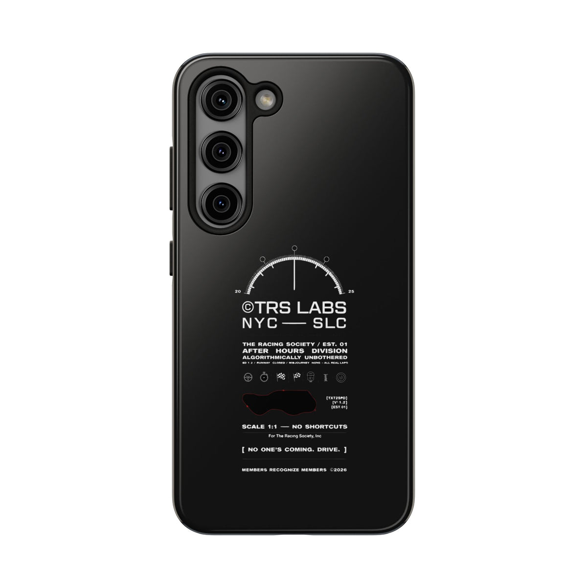 No One's Coming. Drive. — iPhone Tough Case