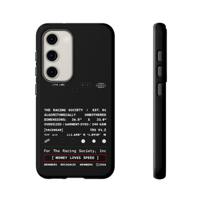 Money Loves Speed Spec — Samsung Galaxy Tough Case
