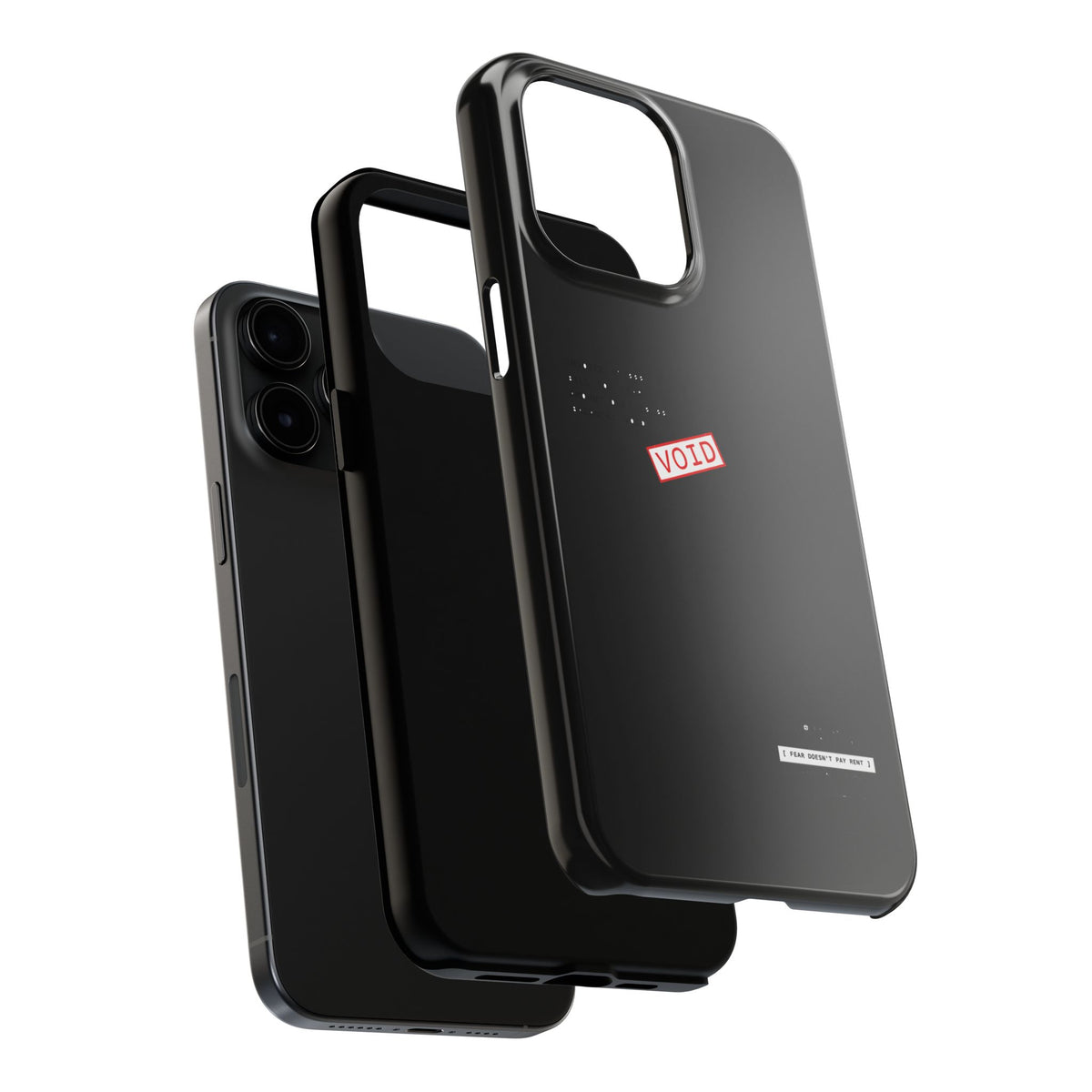 Fear Doesn't Pay Rent — iPhone Tough Case