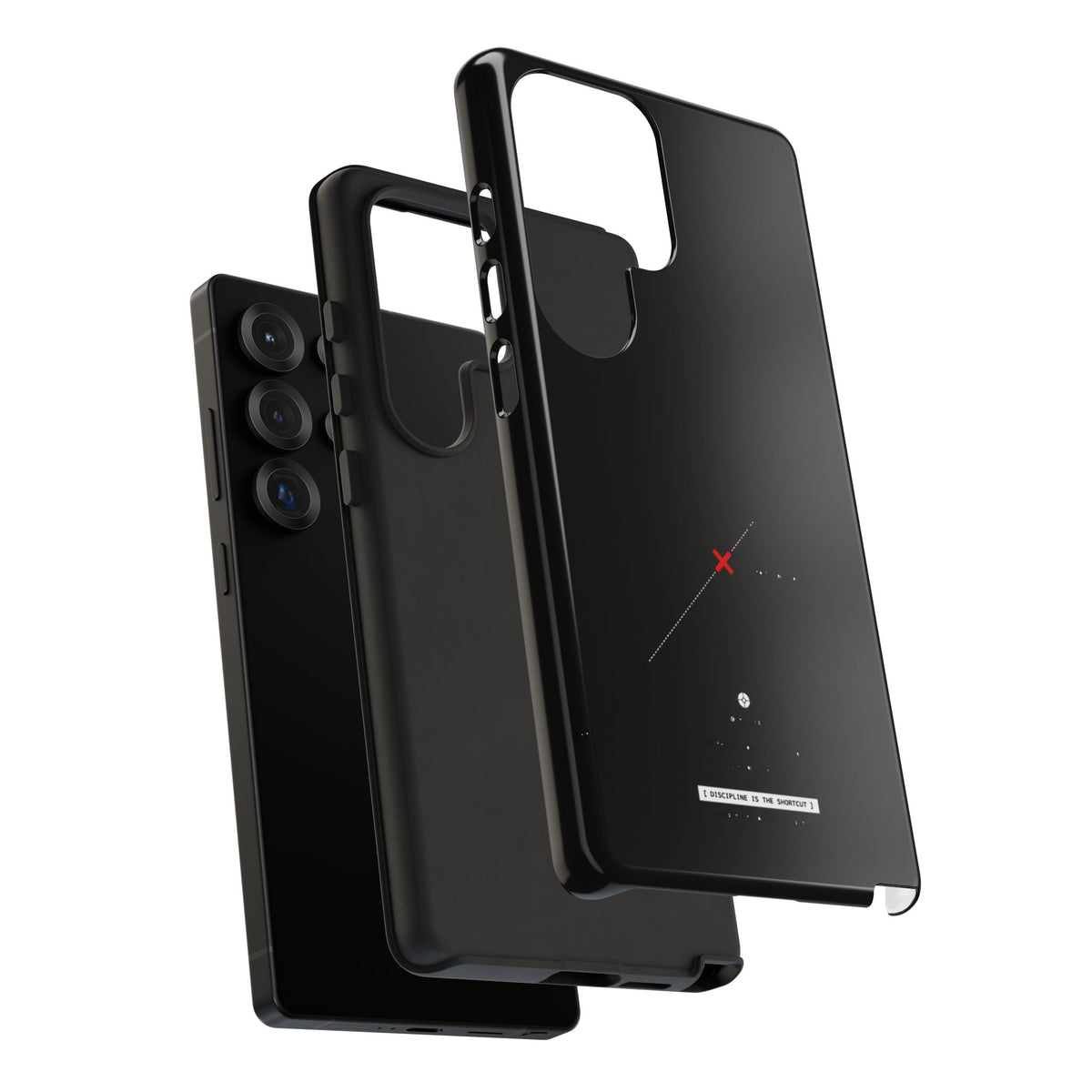 Discipline Is The Shortcut — Samsung Galaxy Tough Case