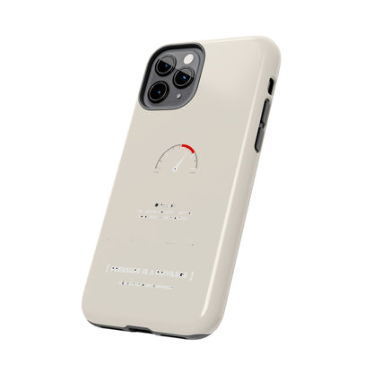 Pressure Is A Privilege — iPhone Tough Case