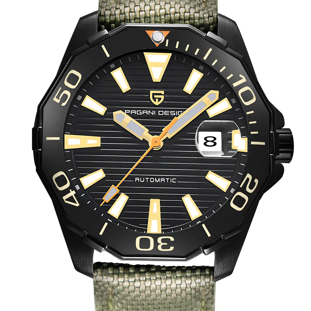 PAGANI DESIGN Men's Waterproof Mechanical Watch