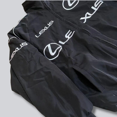 Shop the Lexus Vintage Racing Jacket – retro motorsport streetwear style with premium embroidery, unisex fit, and bold Lexus racing design.