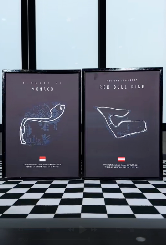 Racing Circuit - Wall Decor