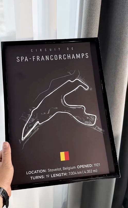 Racing Circuit - Wall Decor