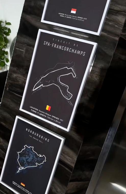 Racing Circuit - Wall Decor