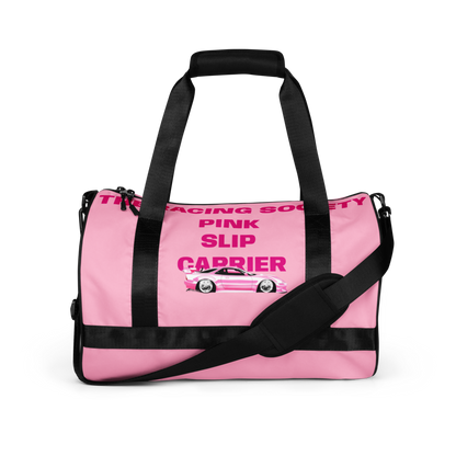 Pink Slip Carrier Gym Bag, The Racing Society — product view 3