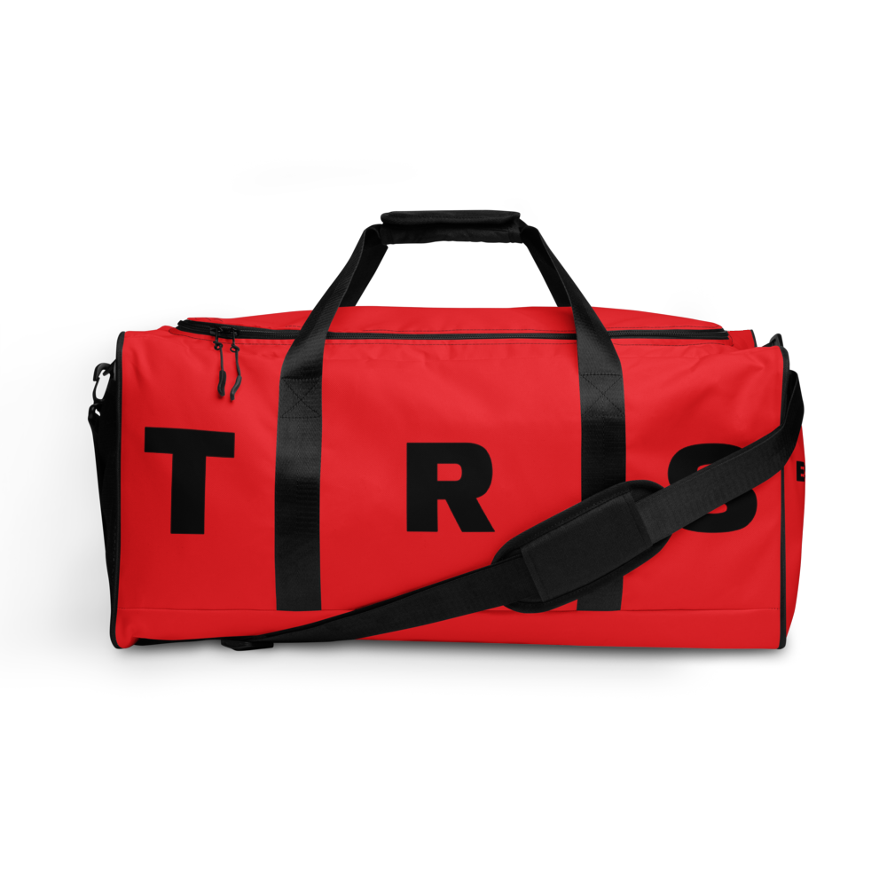 TRS Monogram Duffle Bag Racing Red, The Racing Society — product view 3