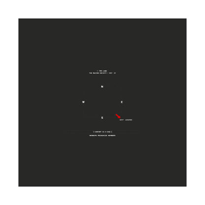 Comfort Is A Cage — art print in situ