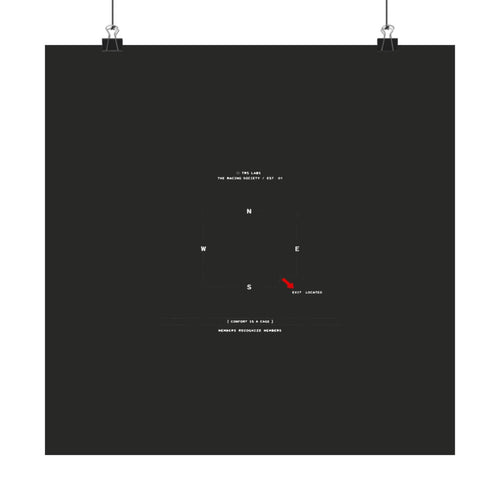 Comfort Is A Cage — TRS Labs art print