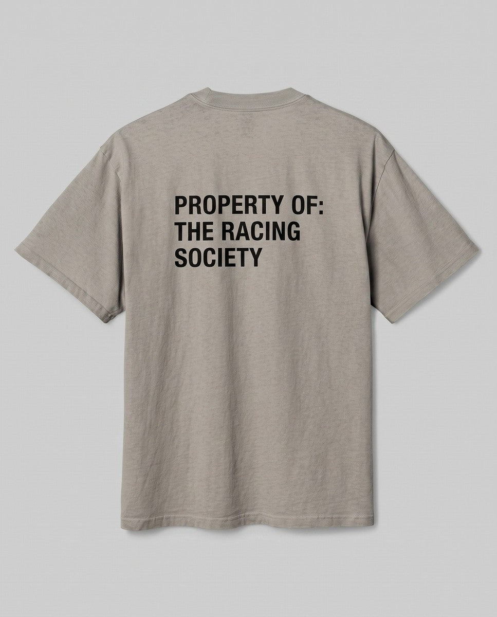 Property Of — back flat, Faded Grey