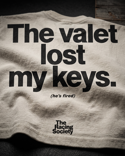 The Valet Lost My Keys — print macro