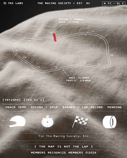 The Map Is Not The Lap — print macro
