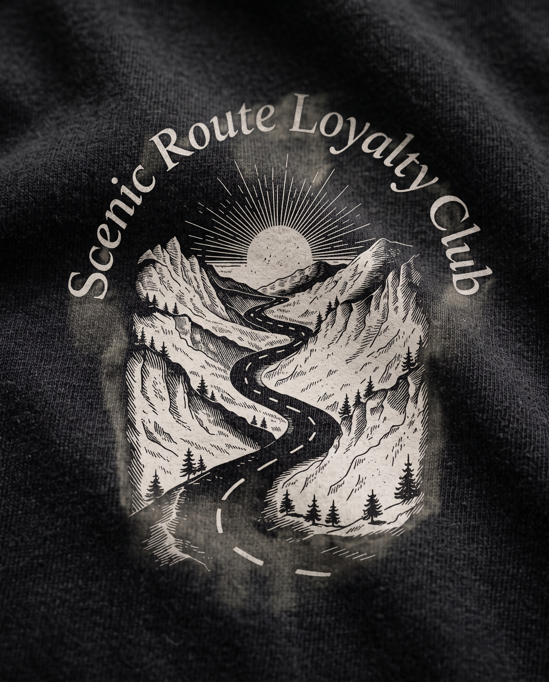 Scenic Route Loyalty Club — print macro