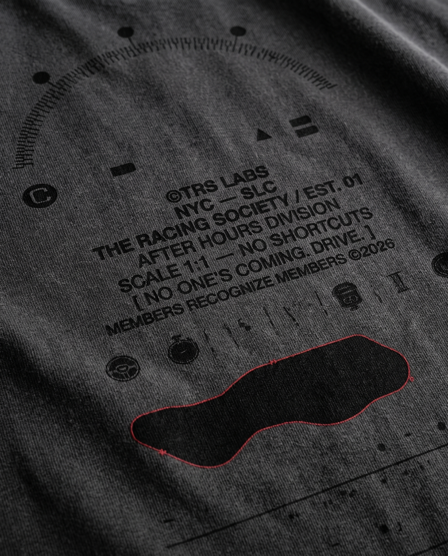 No One's Coming. Drive. — print macro