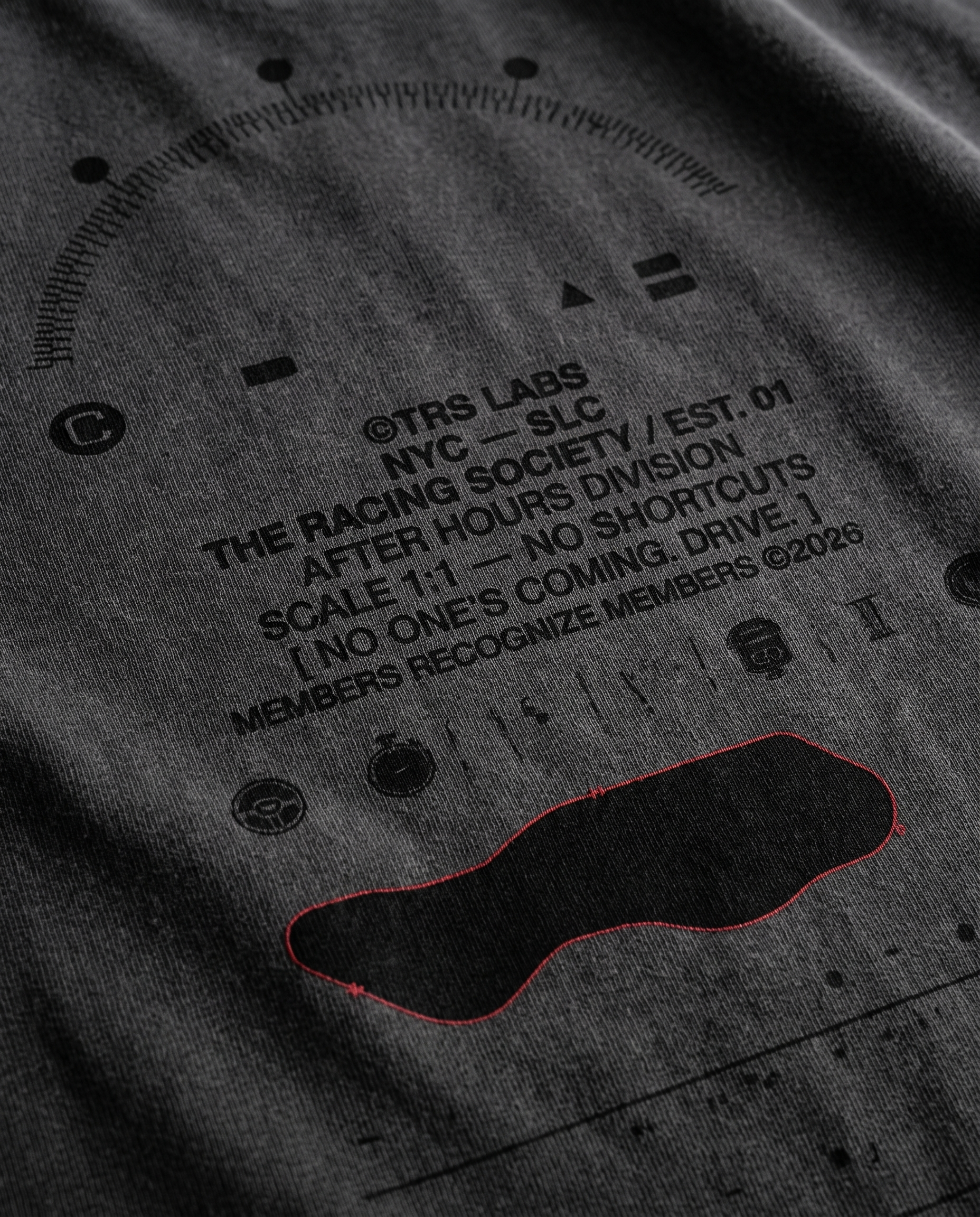 No One's Coming. Drive. — print macro