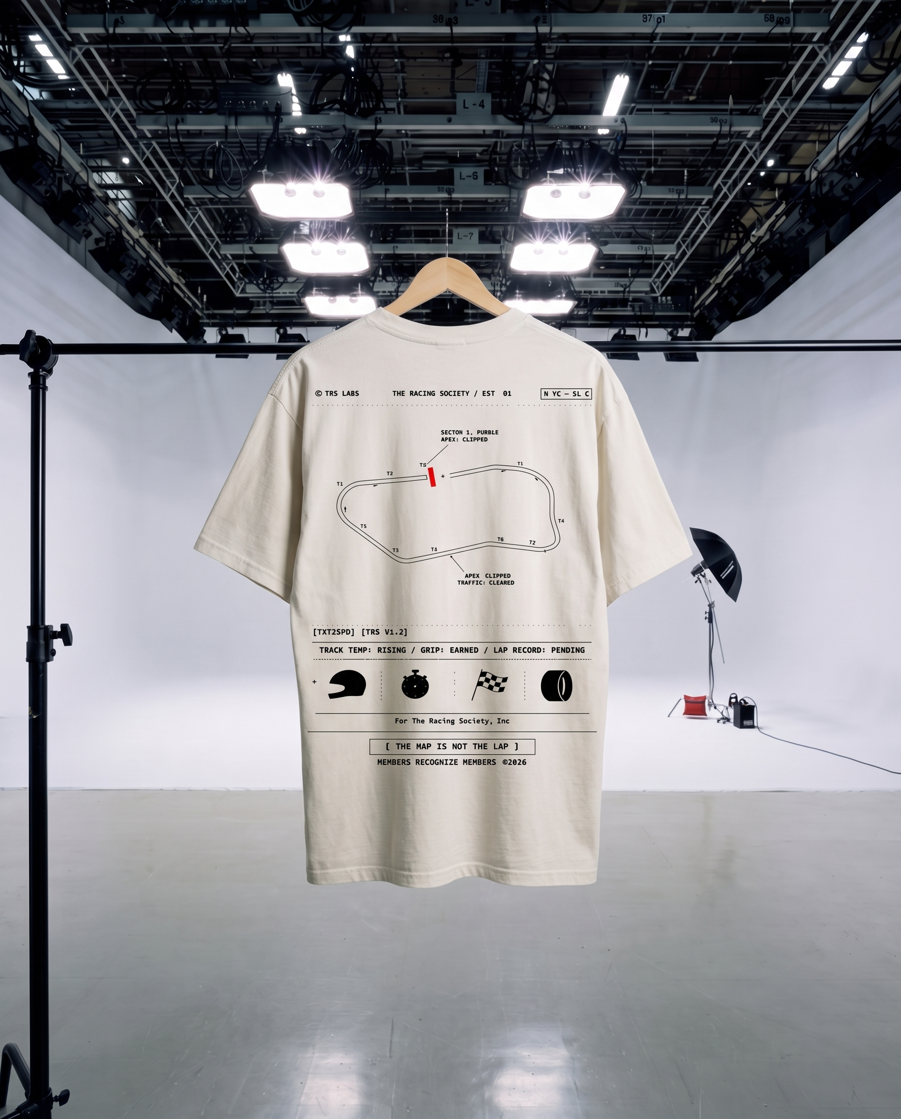The Map Is Not The Lap — hanger