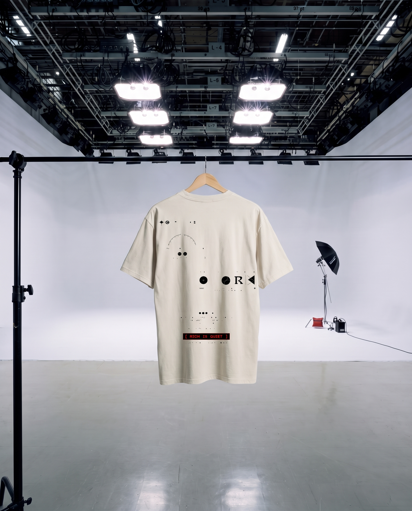 Rich Is Quiet — hanger