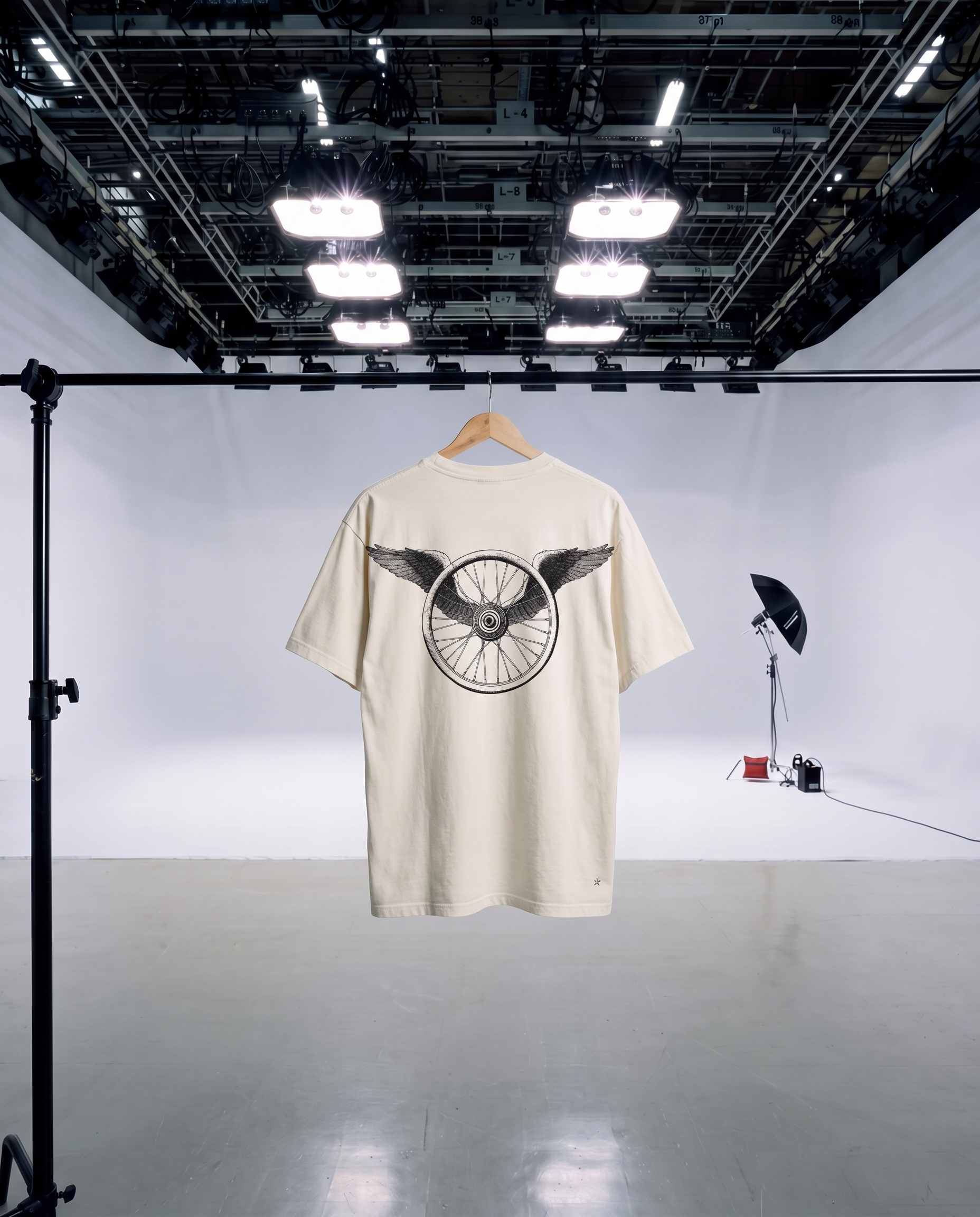Winged Wheel — hanger