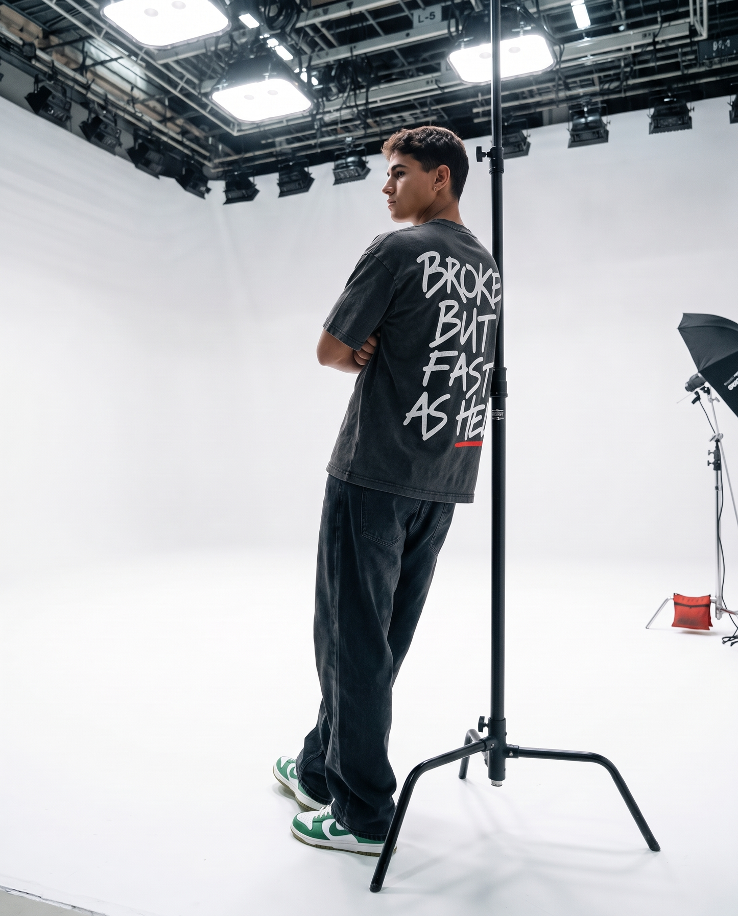 Broke But Fast As Hell — studio