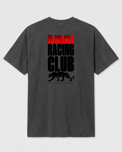 Midnight Racing Club — back flat, Faded Black