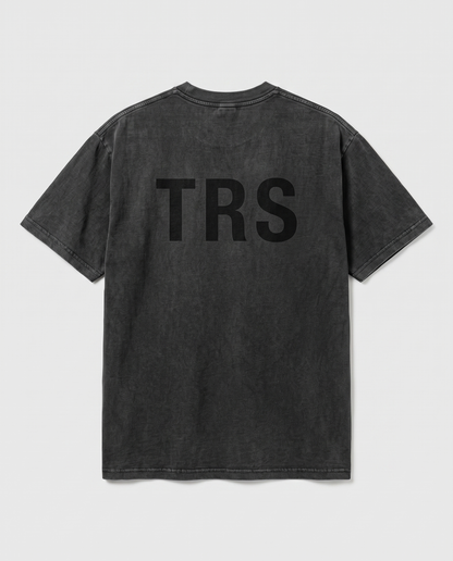 TRS Monogram — back flat, Faded Black