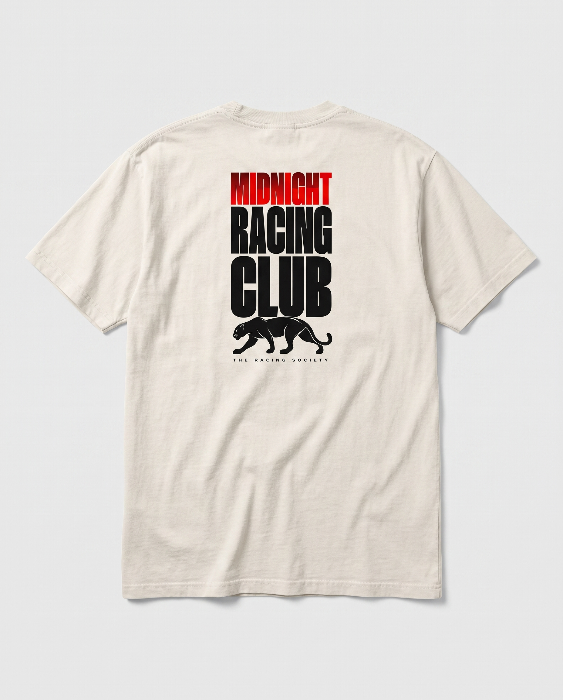 Midnight Racing Club — back flat, Faded Bone
