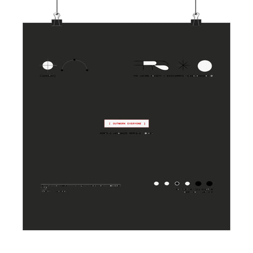 Outwork Everyone — TRS Labs art print