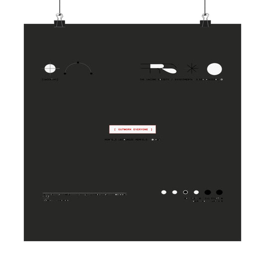 Outwork Everyone — TRS Labs art print