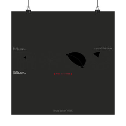Paid In Silence — TRS Labs art print