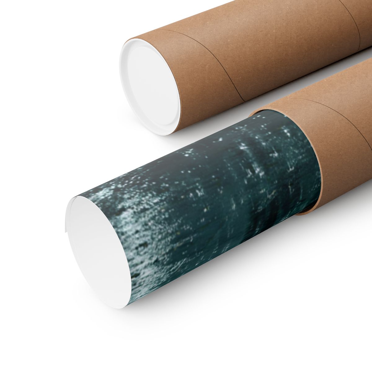 Rain Session car poster — matte automotive wall art, rolled in tube