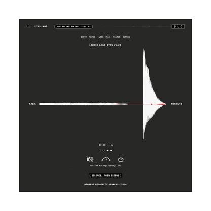 Silence, Then Sirens — art print in situ
