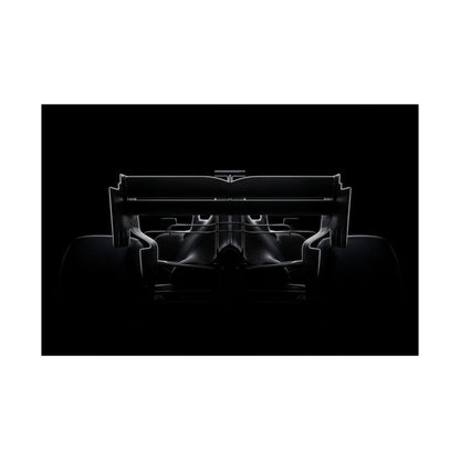 The Wing car poster — matte automotive wall art, flat