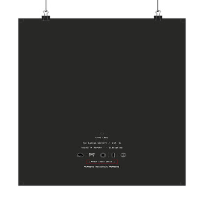 Velocity Report — TRS Labs art print