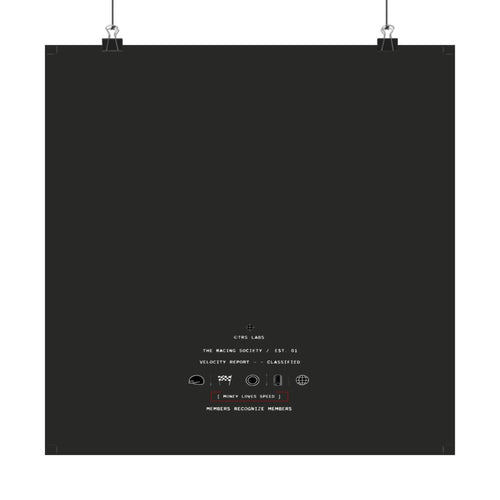Velocity Report — TRS Labs art print